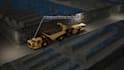 create 3d industrial animation underground mining heavy equipment visualization