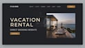 vacation rental direct booking website booking confirmation bnb website section