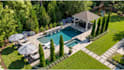 create pool landscape design, residential landscape and 3d site plan rendering