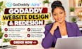 godaddy website design godaddy website redesign godaddy airo