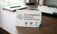 create ai graphic design, custom music, and document layouts
