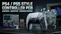 design ps4 ps5 style controller pcb with bluetooth and embedded firmware
