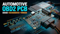 design automotive obd2 pcb, can bus, ecu diagnostics and embedded firmware