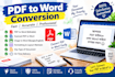 do accurate bangla typing and convert PDF to word