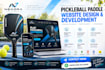 design and develop a pickleball paddle ecommerce website