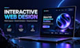 build a modern 3d animated website with interactive effects
