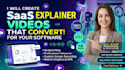 create animated saas explainer video, saas demo video