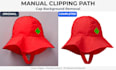 manual clipping path image editing