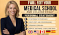 do medical school personal statement eras amcas aacomas caspa editing