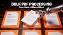 do pdf automation data extraction and conversion
