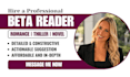 beta read romance suspense thriller beta reader manuscript novel critique