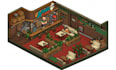 pixel isometric game art isometric props pixel game background