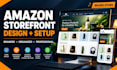 design professional amazon storefront setup amazon brand store for your brand