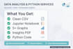 do data cleaning and visualization with python pandas matplotlib