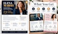 design a professional speaker one sheet