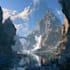 draw fantasy environment, landscape design