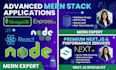build full stack web application using mern stack and nextjs