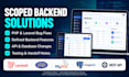 fix PHP laravel bugs and build custom backend features