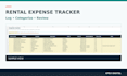 create an airbnb expense and cleaning turnover spreadsheet
