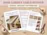 write professional crochet and knitting patterns