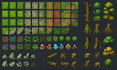 pixel art custom tilesets, rpg maker asset environment for your 2d game