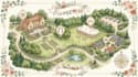 create custom wedding maps, venue maps and location illustrations