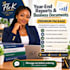 prepare year end reports summaries and business documents