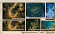 create a custom top down dnd, geographic battlemap, environment battlemap