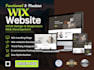 wix website design, wix website redesign build wix website development