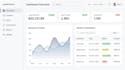 develop react frontend, responsive web app, UI dashboard and web interface