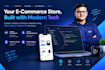 build a custom ecommerce website with react and tailwind CSS