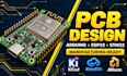 do schematic design, pcb board design, pcb layout, arduino pcb, esp32 stm32 pcb