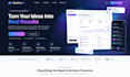 build a professional full stack web application with modern tech stack