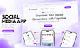modern website or landing page