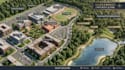 design wayfinding map, campus map, school map, park map and facility