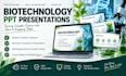 create professional biotechnology and science presentation