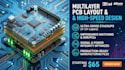 design multilayer pcb layout and high speed circuit design
