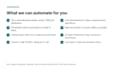 build custom business automation, dashboards and internal tools