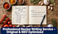 write authentic pakistani and international recipes