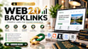 do high authority web 2 0 backlinks manually for SEO ranking
