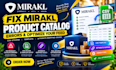 fix mirakl product catalog errors CSV upload template attribute mapping issues