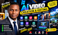 create ai generated videos and edit short videos