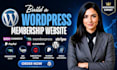build a wordpress membership, subscription or lms website with memberpress