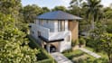 create realistic 3d exterior design and rendering for villa