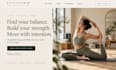 design squarespace yoga website pilates studio class booking website