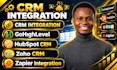 integrate gohighlevel with hubspot, zoho, pipedrive and zapier for CRM data sync