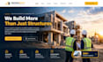 create construction company website,contractor website with favicon,geo blocking
