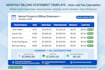 create automated rental property tracker and billing statement in excel