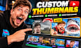 design a viral youtube thumbnail