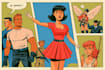 draw comic book illustration, graphic novel webtoon